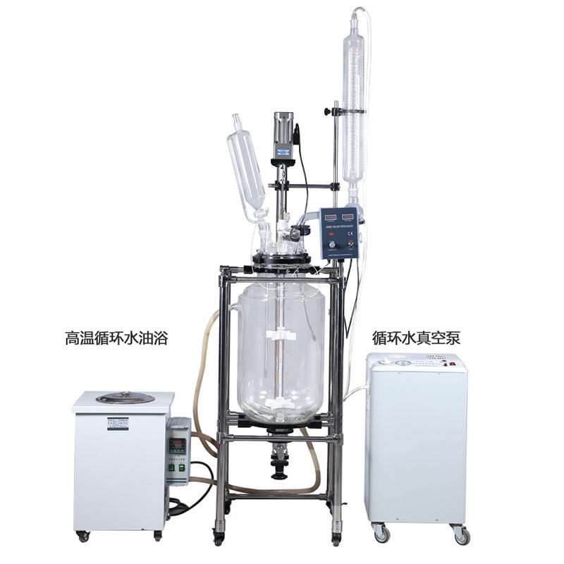 What is jacketed glass reactor vessel