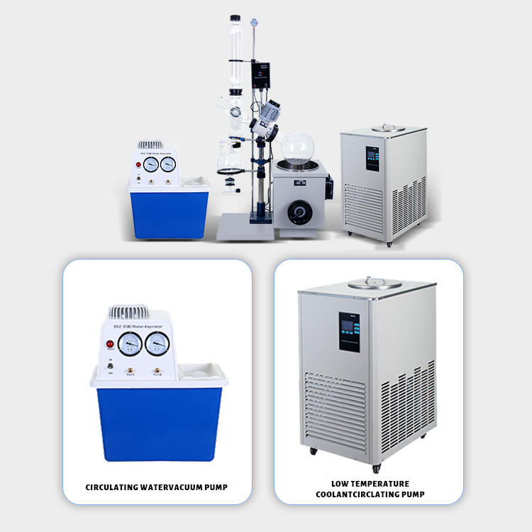 Rotary de vacío Evaporador destilador de laboratorio de