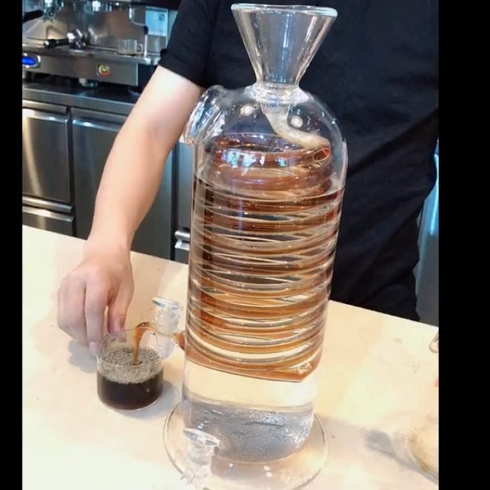 coffee cooling device